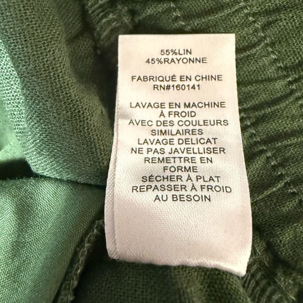89th&Madison women’s linen blend mid rise shorts Sz 3X - Picture 8 of 8